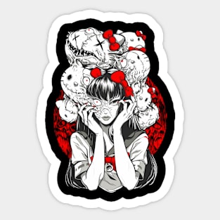 Distorted  Beauty Sticker
